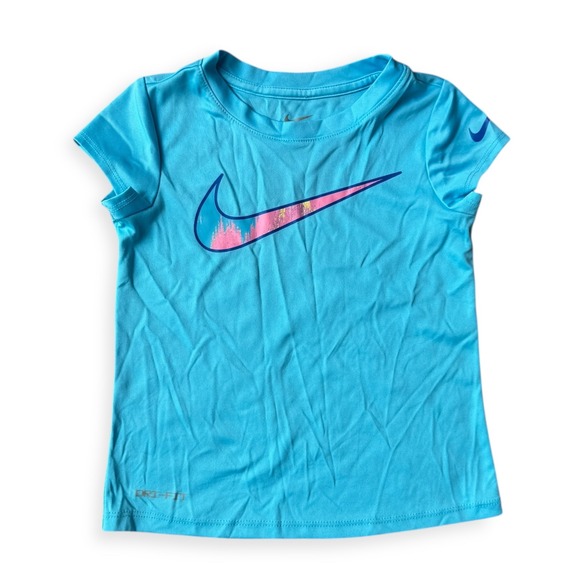 Nike Kids Dri-FIT T-Shirt/ Shorts Set Athletic Size S - Picture 2 of 7